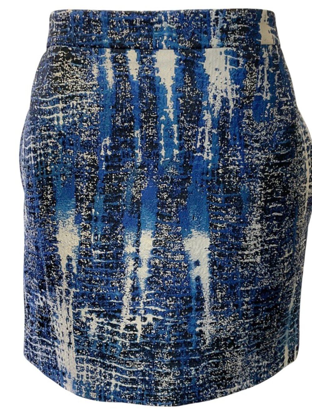 Stella McCartney Blue / White Mini Skirt